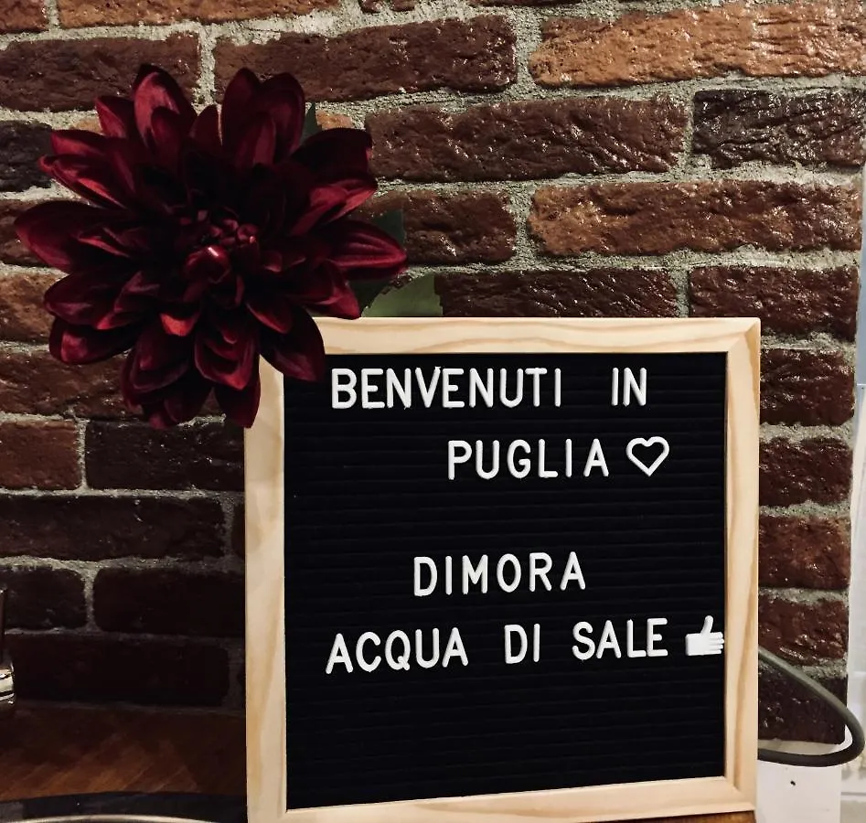 Apartament Dimora Acqua Di Sale Bari
